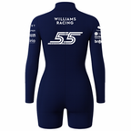 Macaquinho Carlos Sainz Willians - Azul Marinho