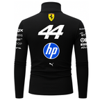 Blusa De Compressão Lewis Hamilton Ferrari - Preto