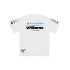 Camiseta De Algodão Carlos Sainz Williams - Branco