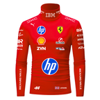 Blusa De Compressão Lewis Hamilton Ferrari - Vermelho