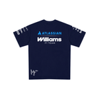 Camiseta De Algodão Carlos Sainz Williams - Azul Marinho