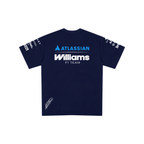 Camiseta De Algodão Alexander Albon Williams - Azul Marinho