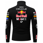 Blusa De Compressão Max Verstappen Red Bull - Preto