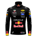 Blusa De Compressão Max Verstappen Red Bull - Preto