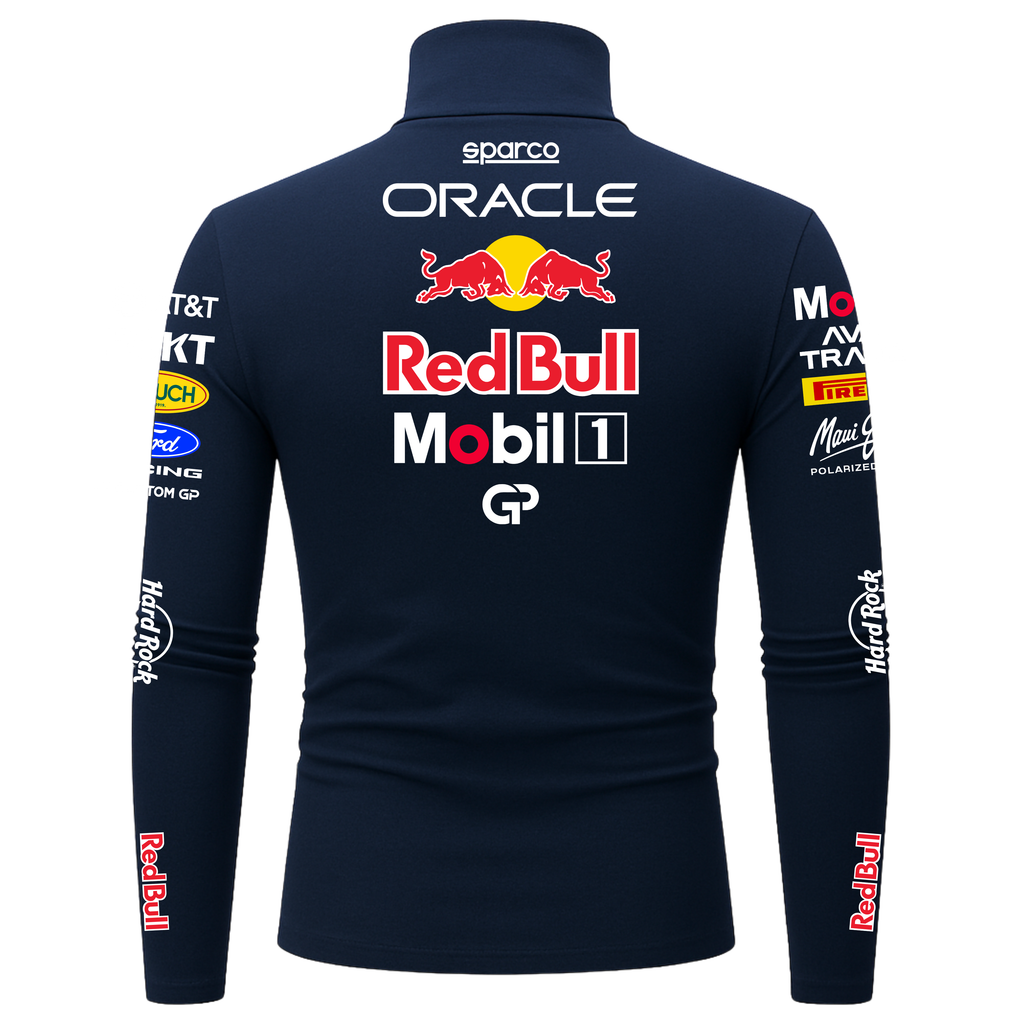 Blusa De Compressão Max Vertappen Red Bull - Azul Marinho