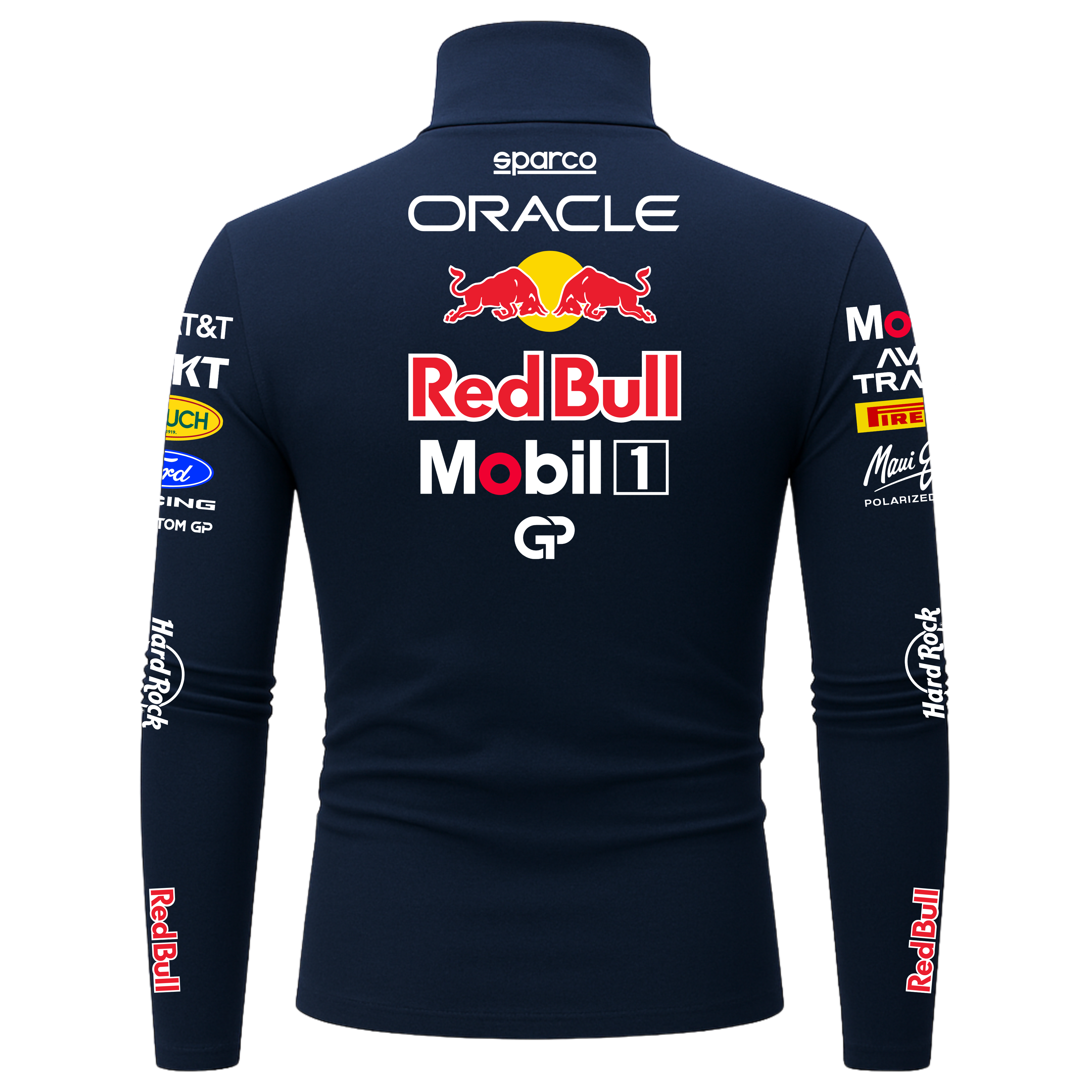Blusa De Compressão Max Vertappen Red Bull - Azul Marinho