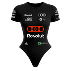 Body Curto Feminino Gabriel Bortoleto Audi - Preto