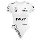 Body Curto Feminino Sergio Pérez Cadillac - Branco