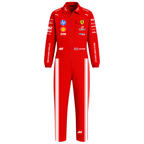 Macacão Oxford Lewis Hamilton Ferrari - Vermelho
