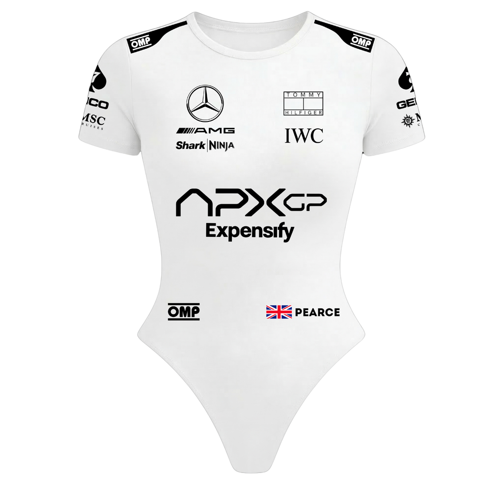 Body Curto APX GP Pearce - Branco