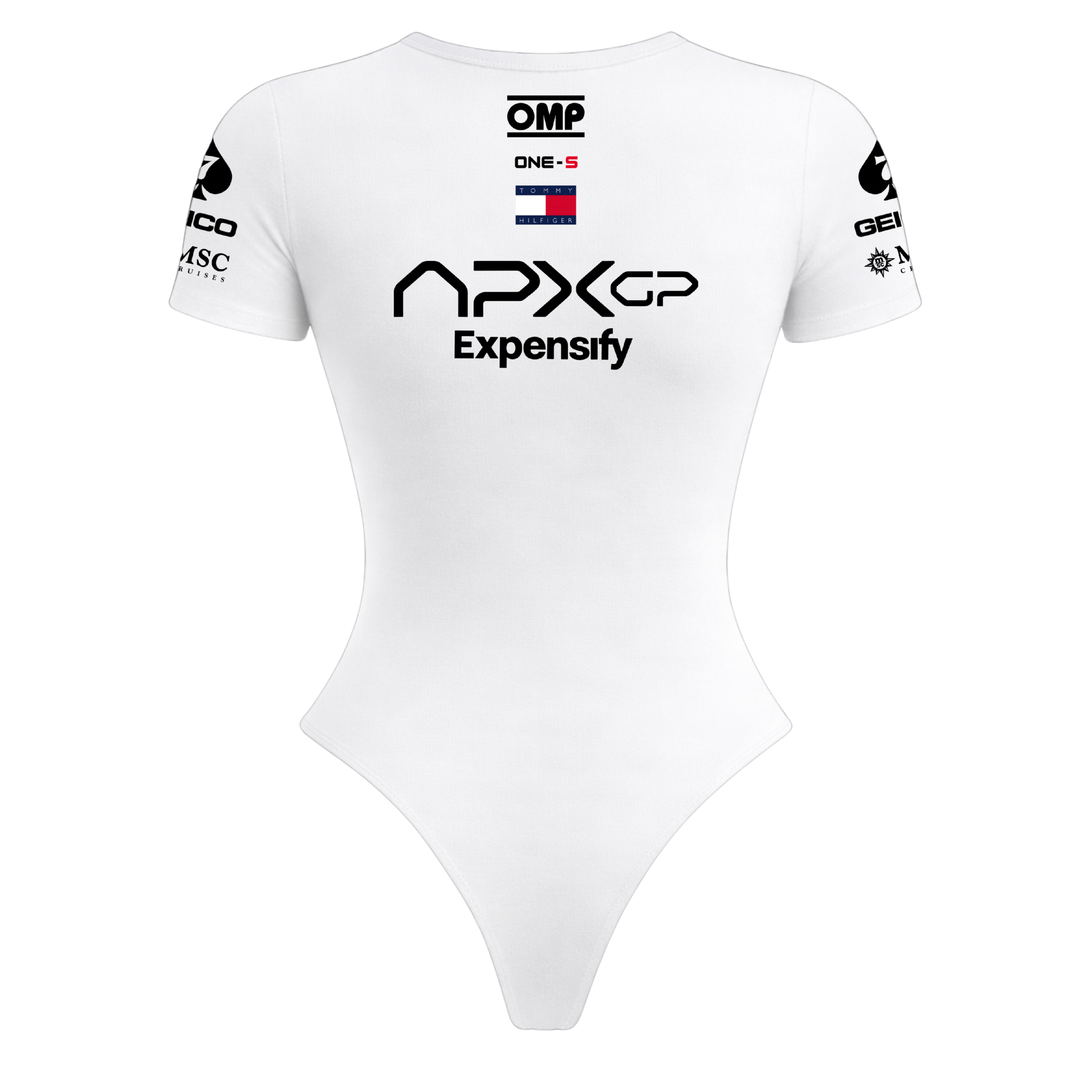 Body Curto APX GP Pearce - Branco