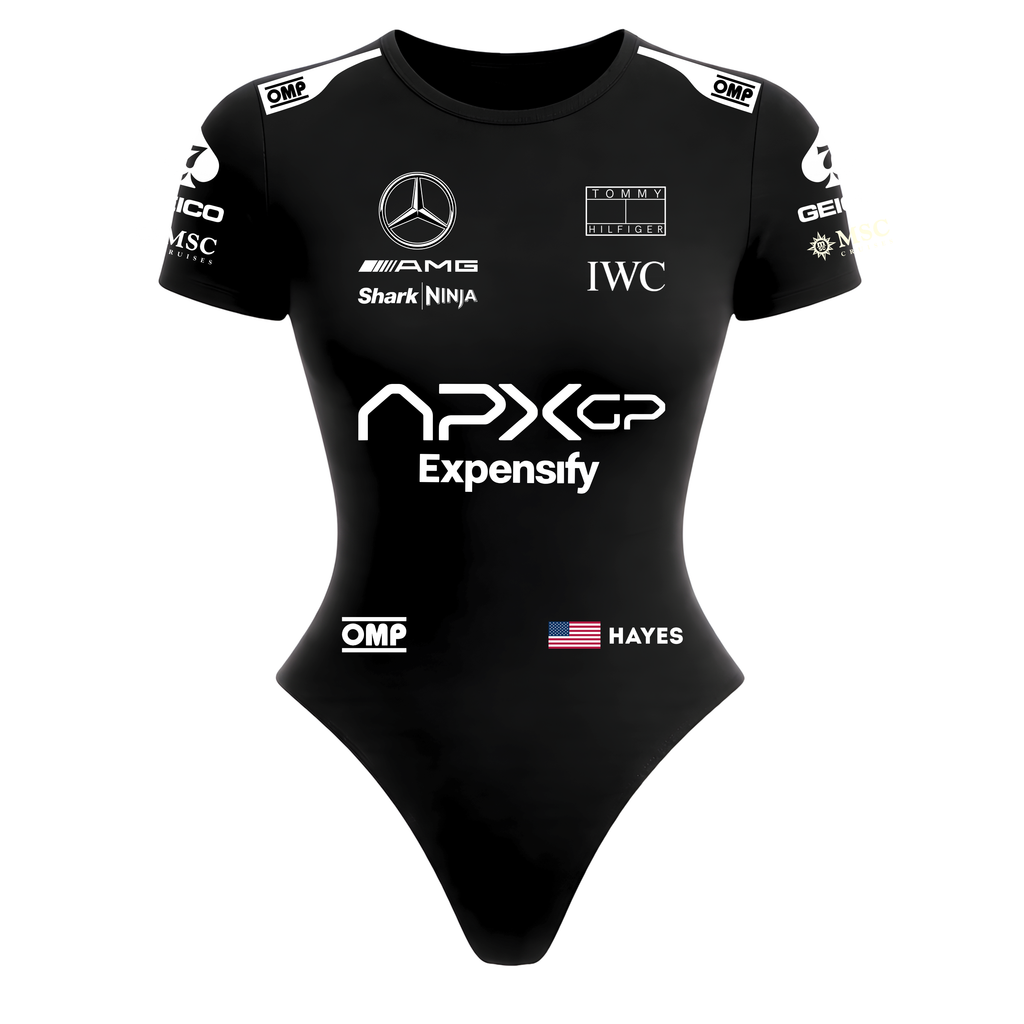 Body Curto APX GP Hayes - Preto