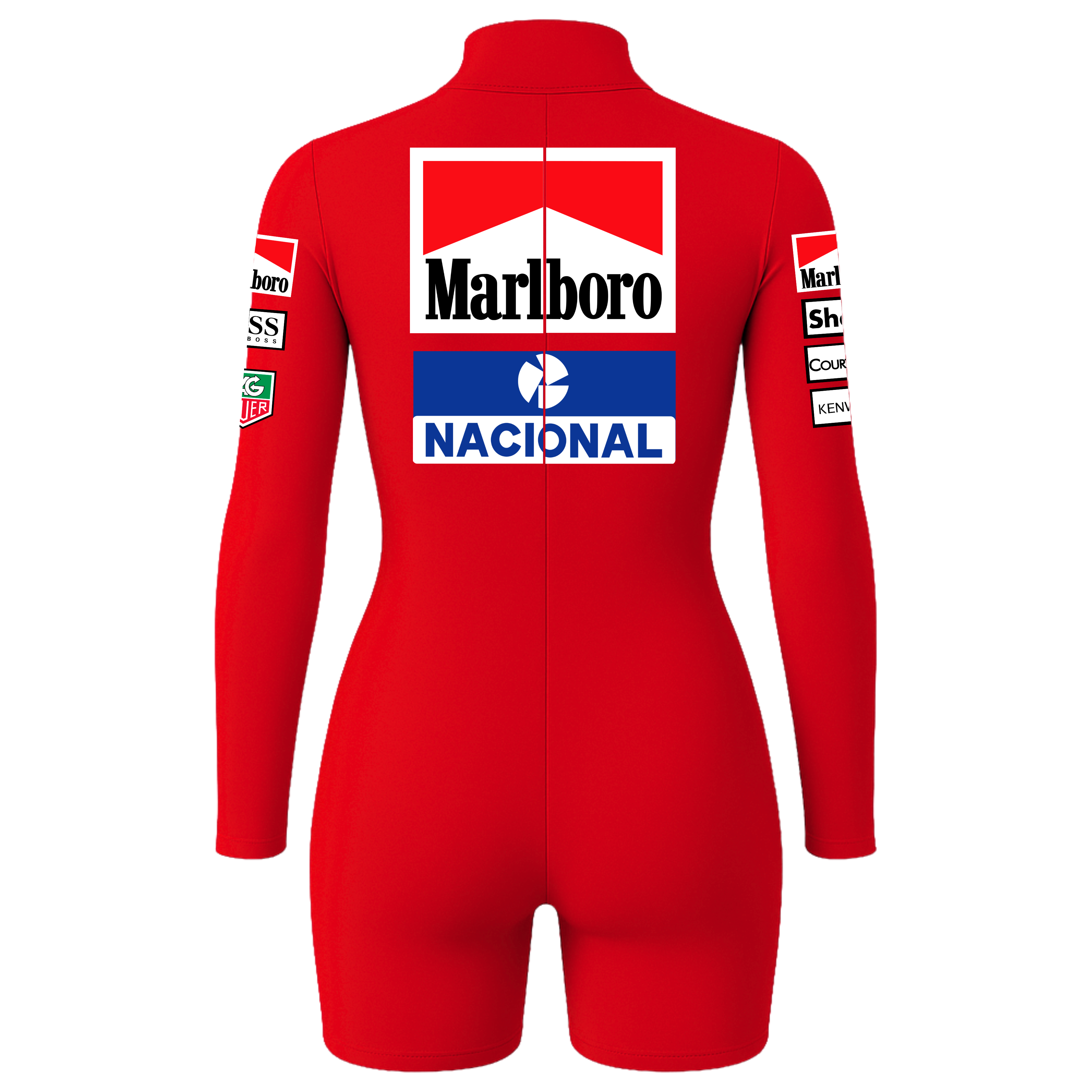 Ayrton Senna jumpsuit - Red