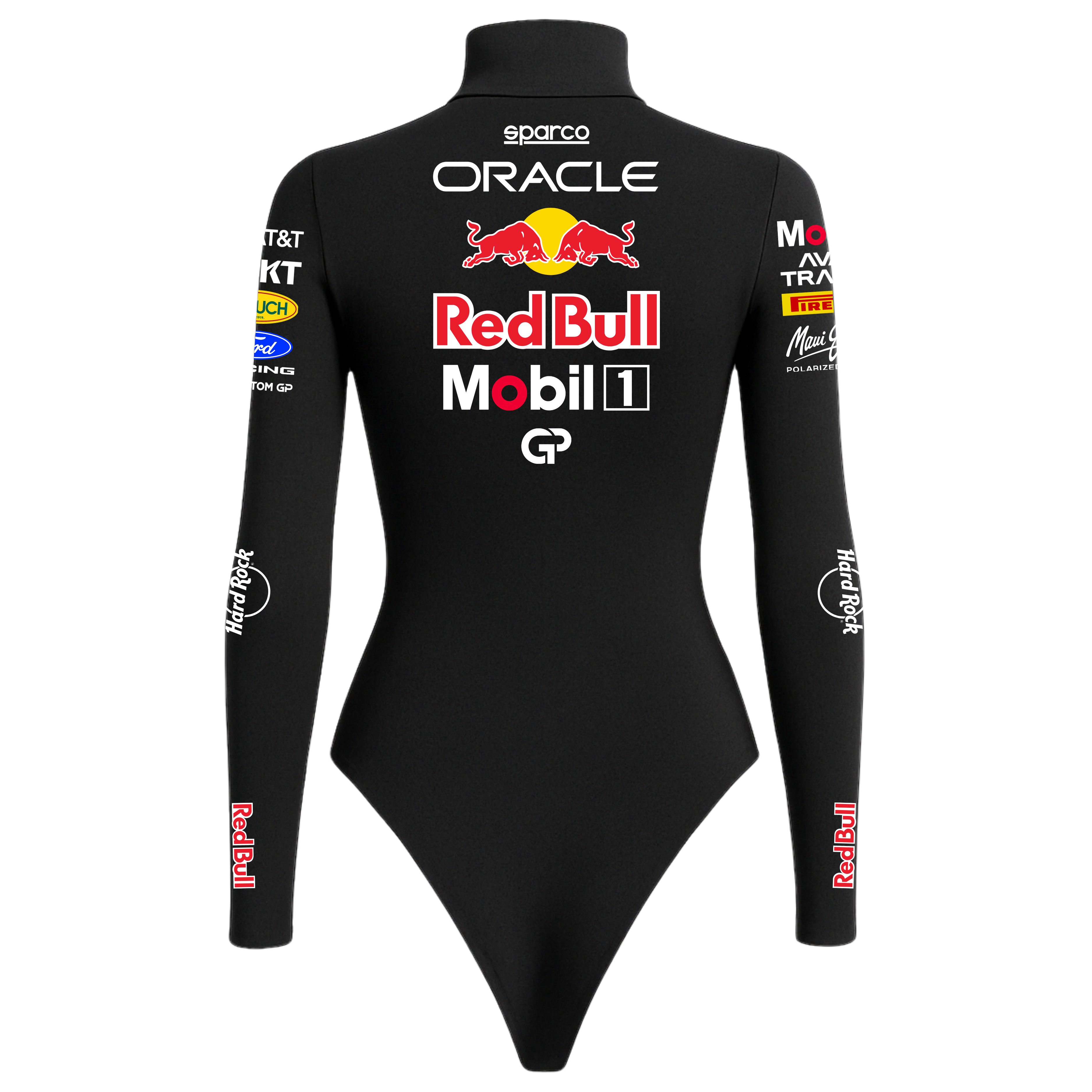 Body Max Verstappen Red Bull - Preto
