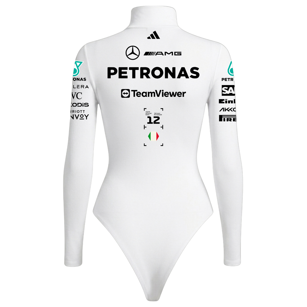 Body Feminino Kimi Antonelli Mercedes - Branco