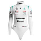Body Feminino George Russell Mercedes - Branco