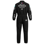 Macacão Oxford Lewis Hamilton Mercedes - Preto