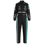 Macacão Oxford Lewis Hamilton Mercedes - Preto