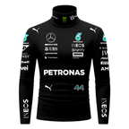 Blusa De Compressão Lewis Hamilton Mercedes - 2025 - Preto