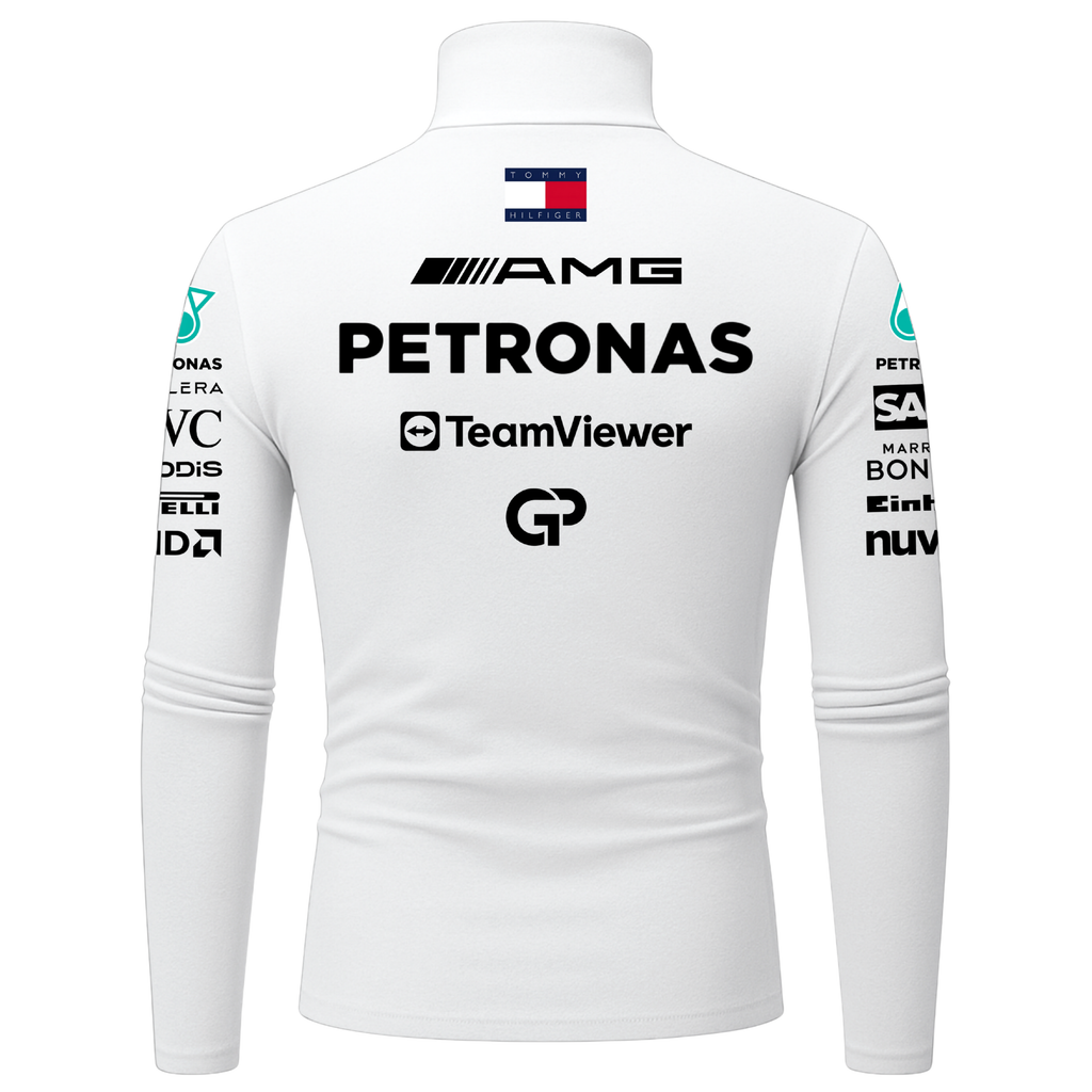 Blusa De Compressão Lewis Hamilton Mercedes - 2025 - Branco