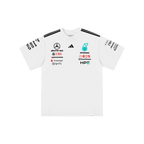 Camiseta De Algodão Mercedes - Preta