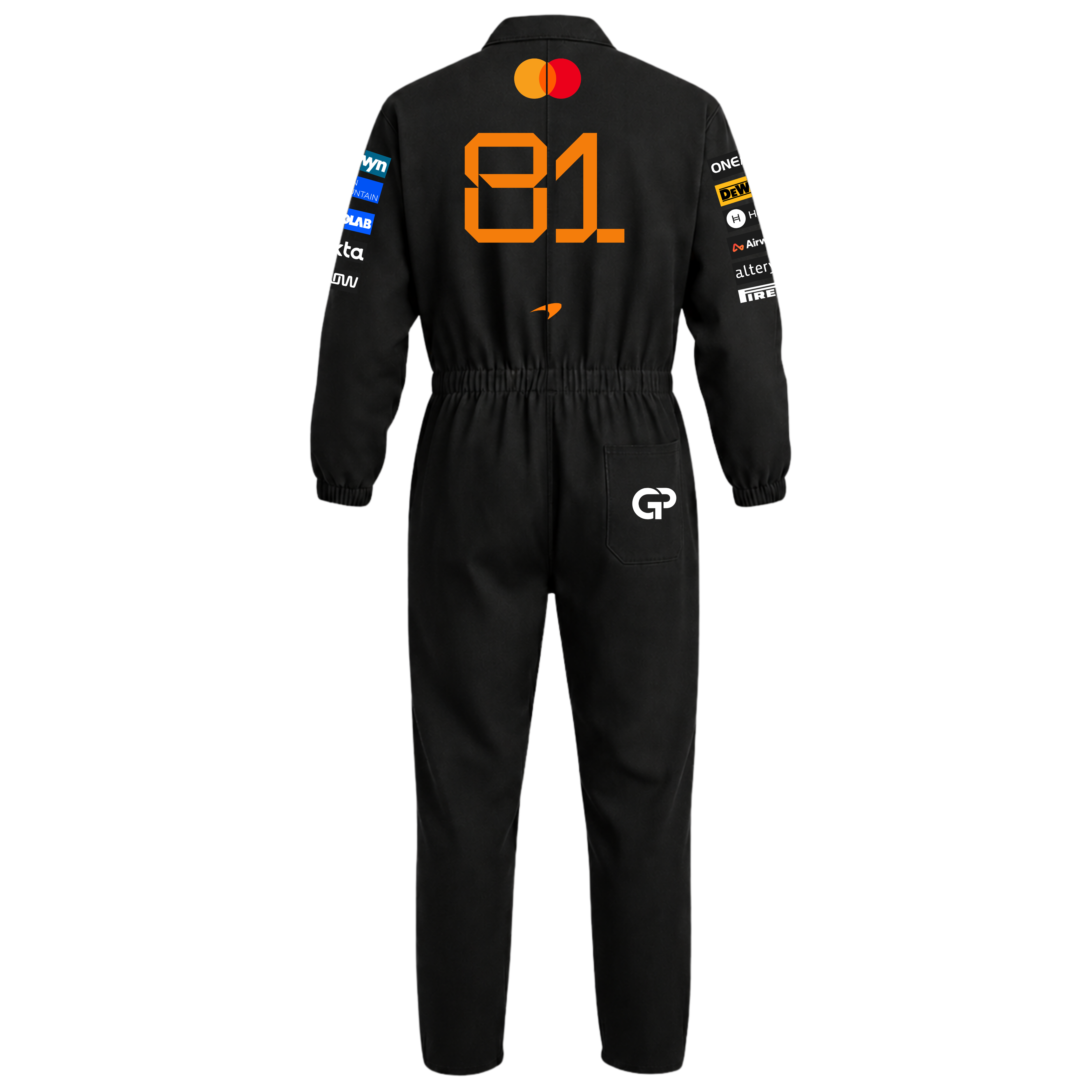 Macacão Oxford Oscar Piastri Mclaren - Preto