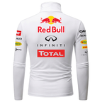 Blusa De Compressão Sebastian Vettel Red Bull - Branca