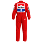 Macacão Mclaren Ayrton Senna Vermelho