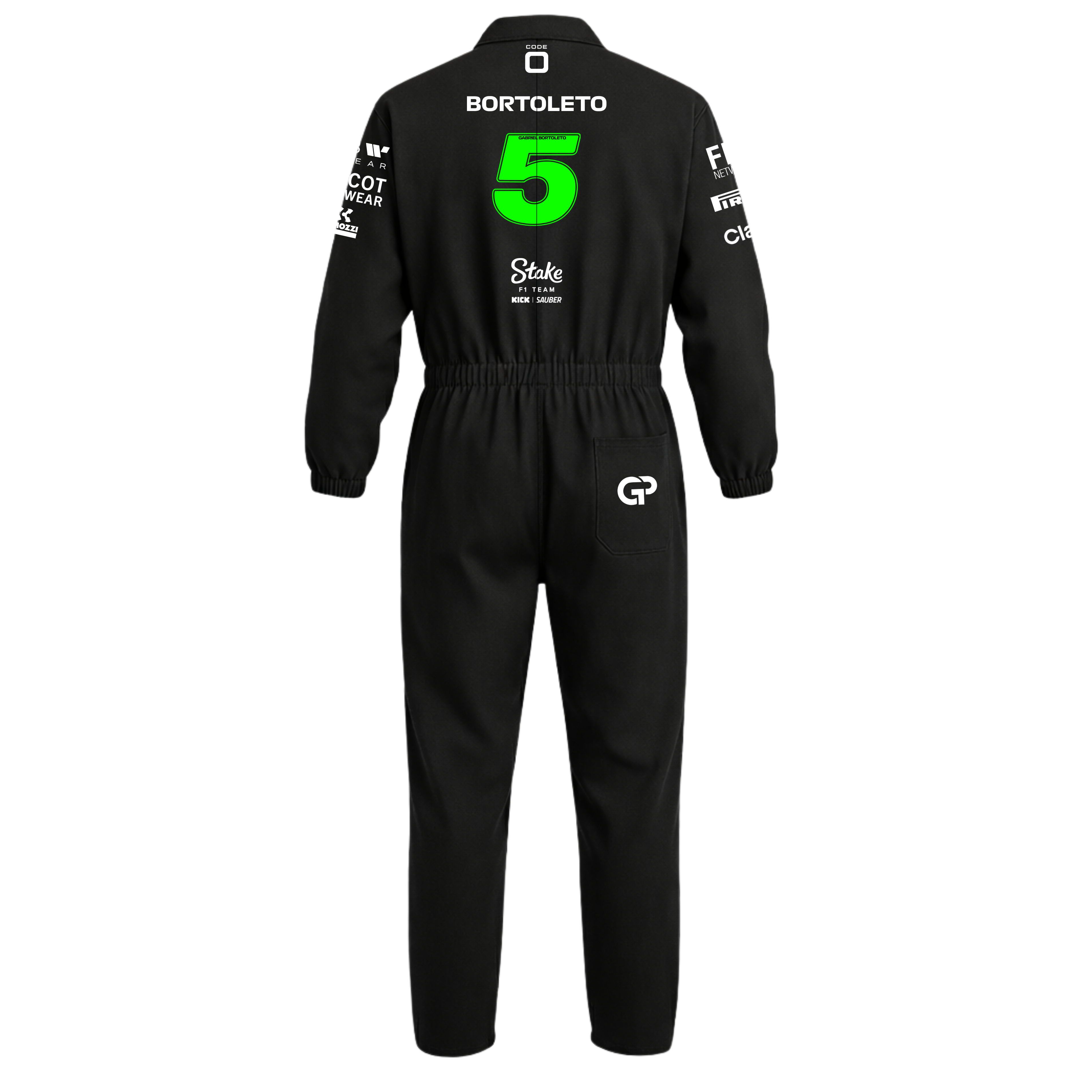 Macacão Stake Sauber Gabriel Bortoleto - Preto