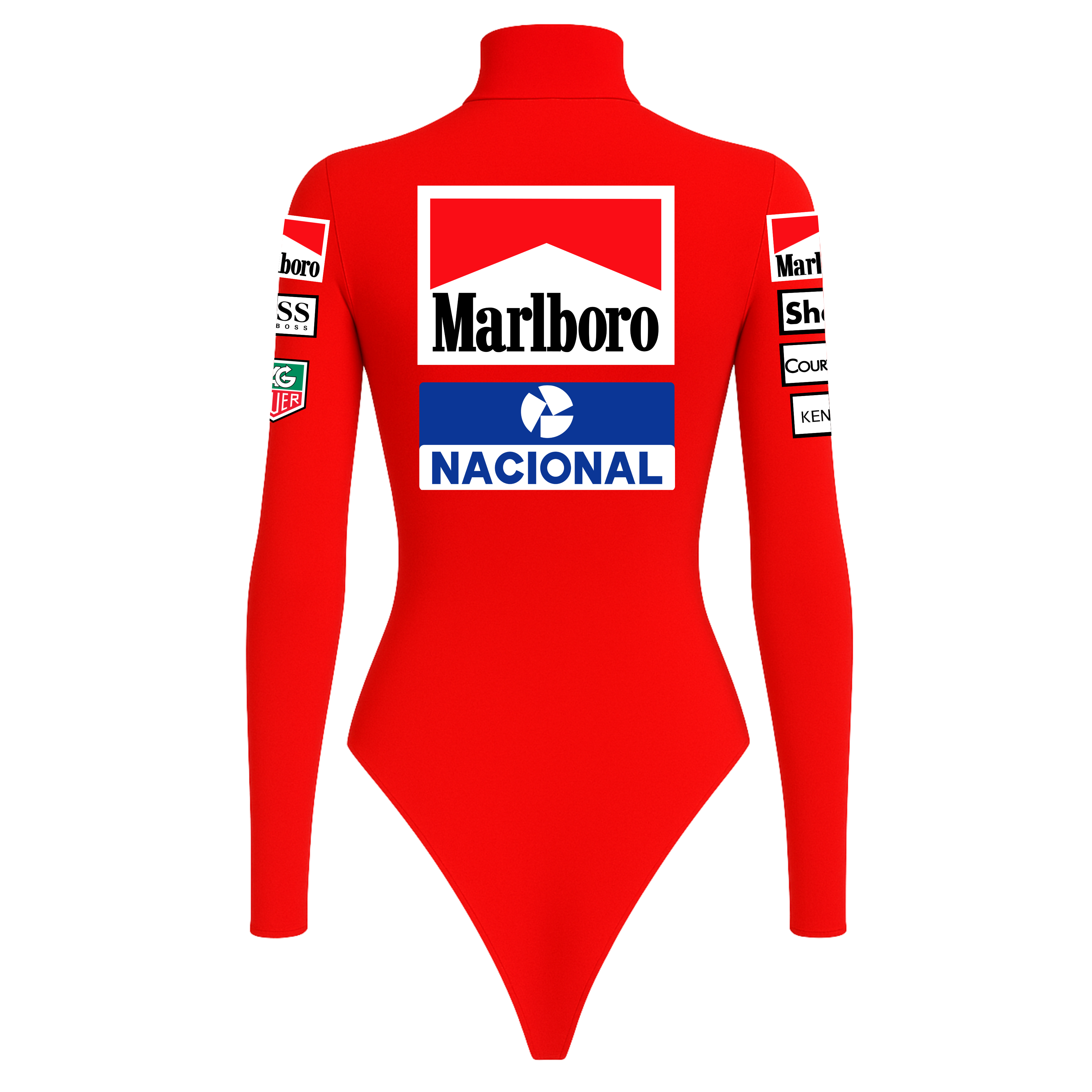 Body Ayrton Senna - Vermelho