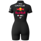 Macaquinho Curto Max Verstappen Red Bull - Preto