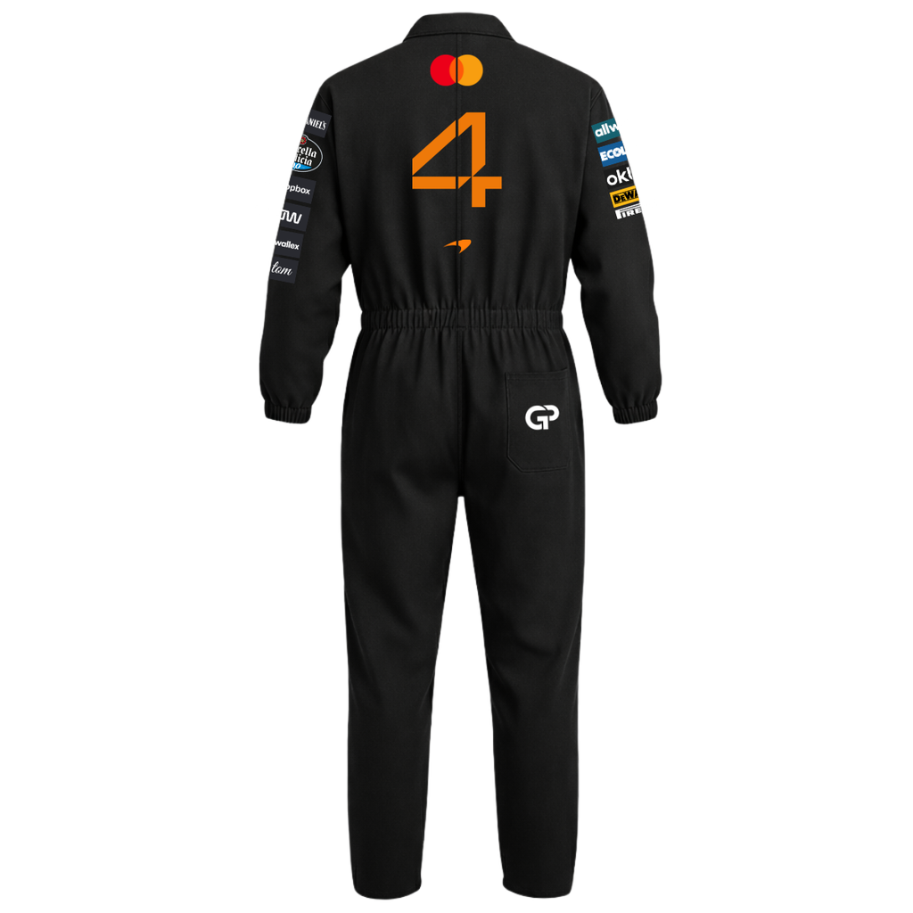 Macacão Mclaren Lando Norris Preto