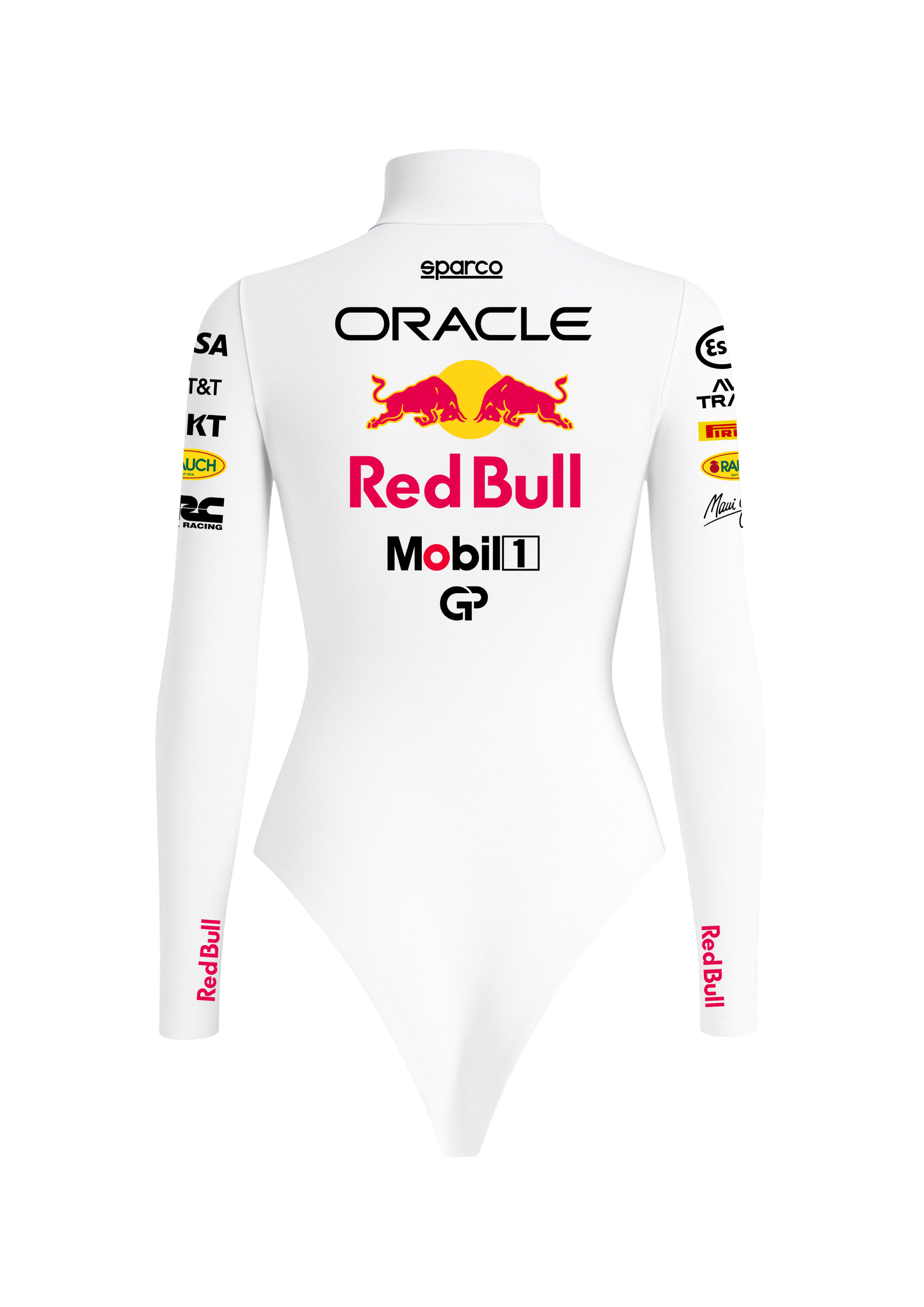 Body Max Verstappen Red Bull - Branco